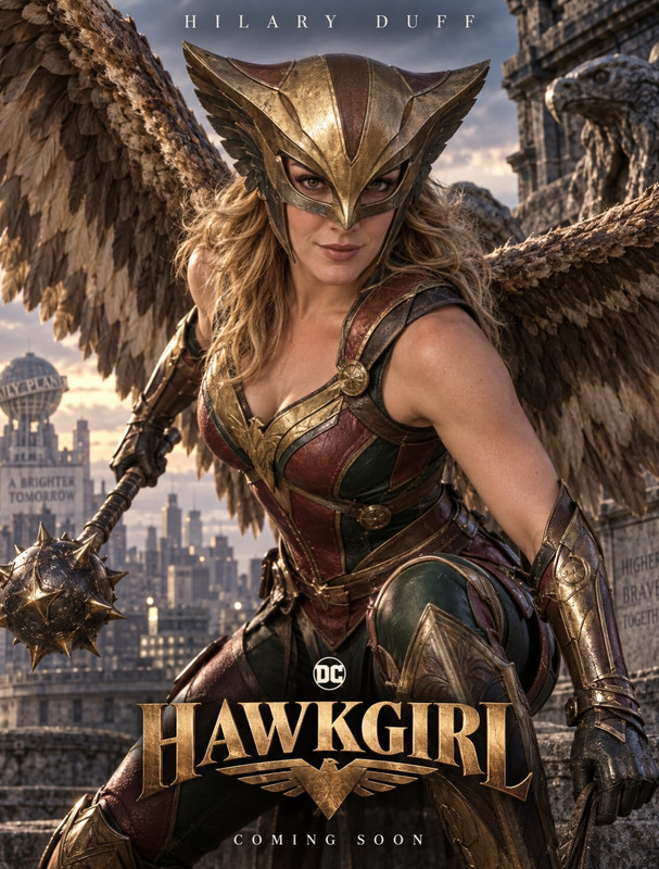 Hilary Duff Hawkgirl