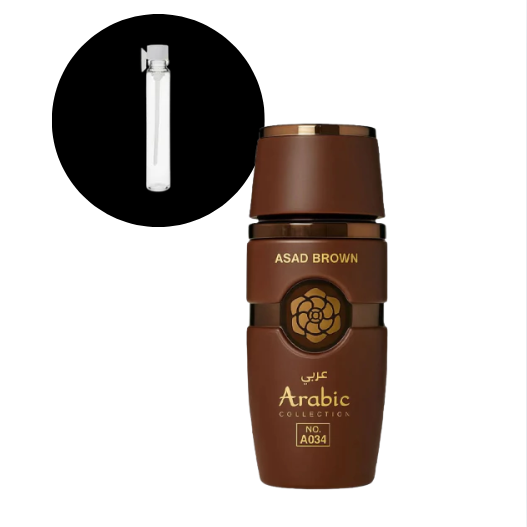 Amostra Miniatura Arabic Collection Asad Bourbom Masc 1ml
