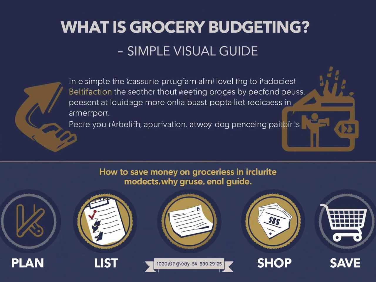 What Is Grocery Budgeting Simple Visual Guide