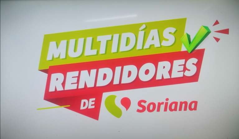 Soriana: MultiDías Rendidores Miércoles 17 Mayo 
