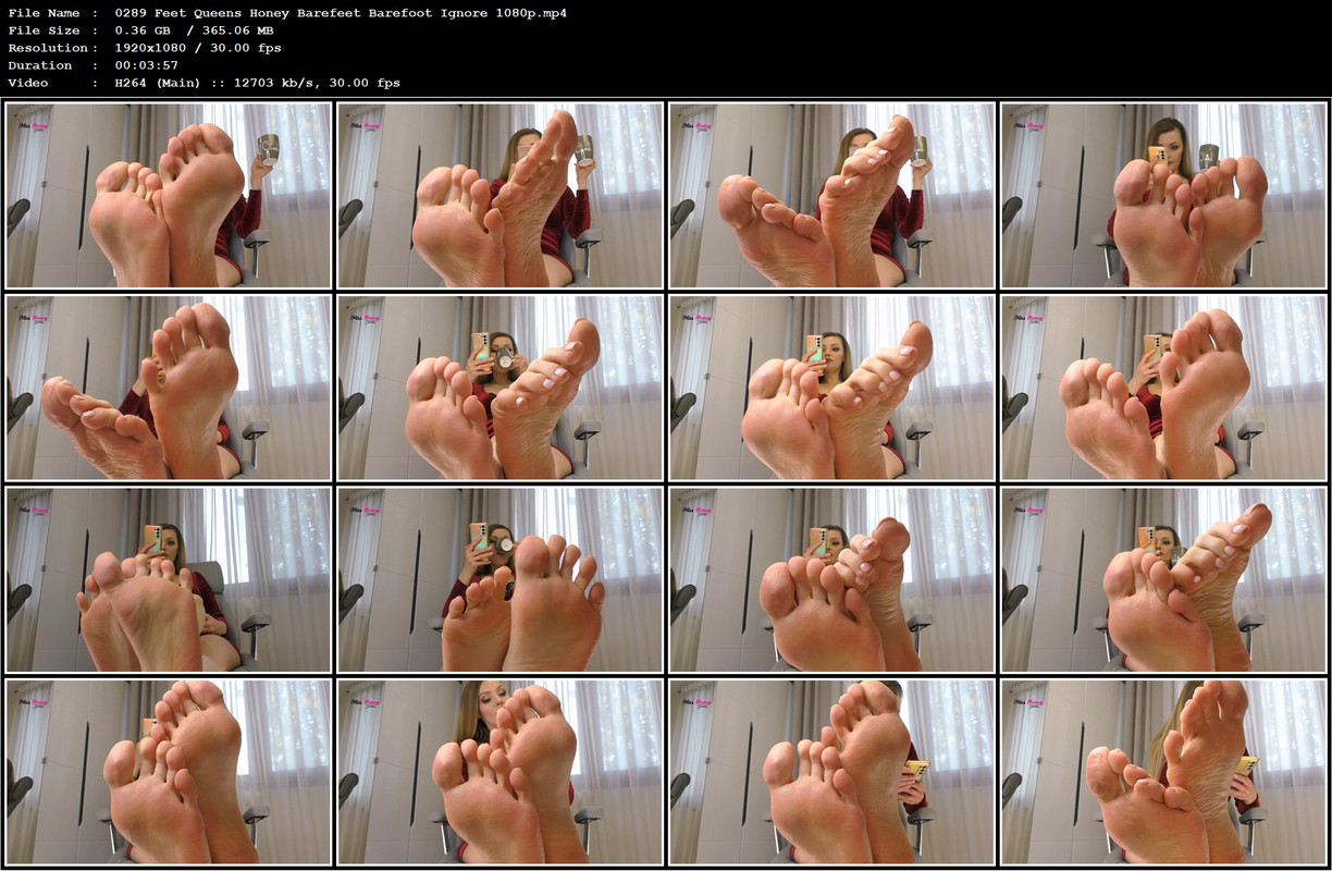 0289 Feet Queens Honey Barefeet Barefoot Ignore 1080p.mp4
