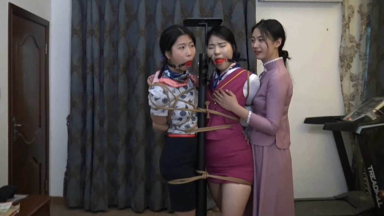 胜景影视 固定架上极限捆绑空姐女M.mp4_20220803_185213.083