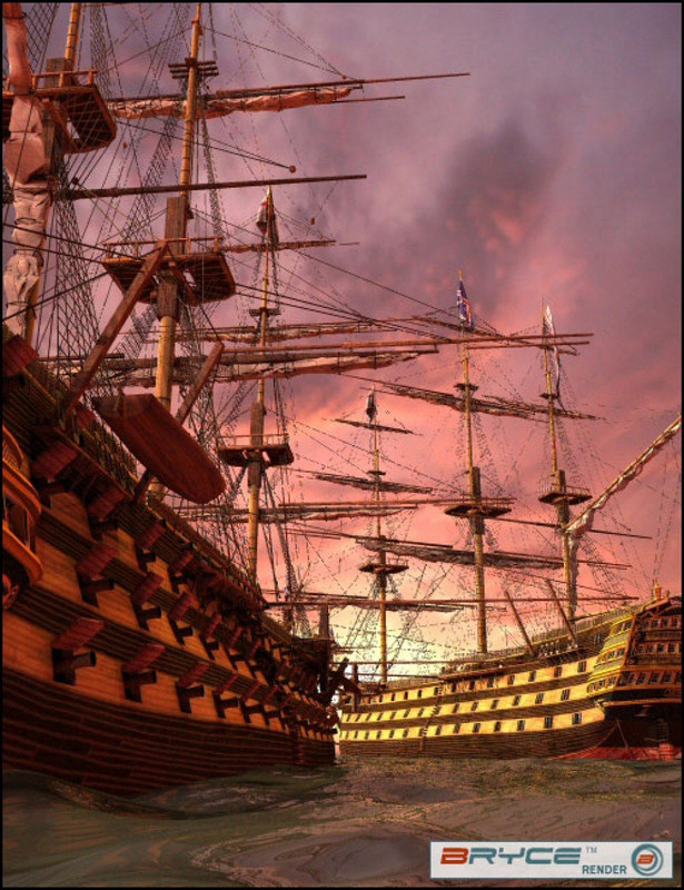 Hms Victory 21 Free Daz 3d Models