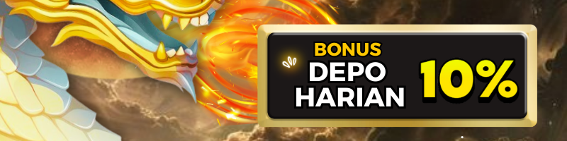 BONUS DEPOSIT HARIAN 10%
