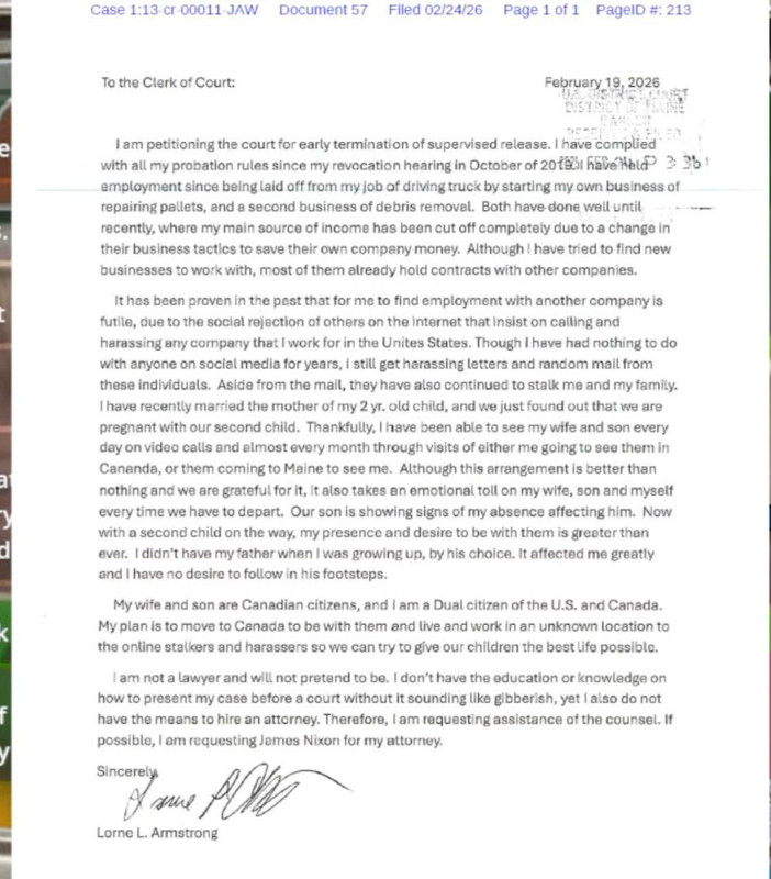 Lorne Letter Feb 2026