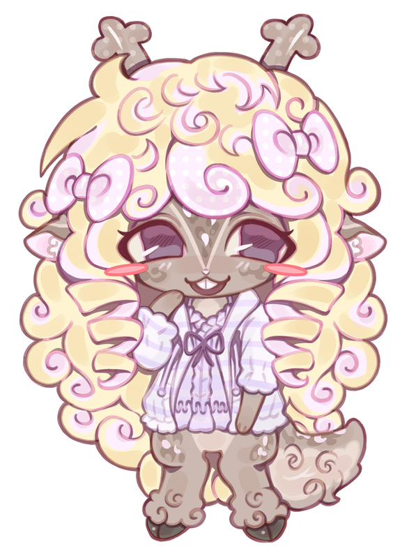 Haystack Chibi (CLOSED) $20+ chibi comm on Toyhouse