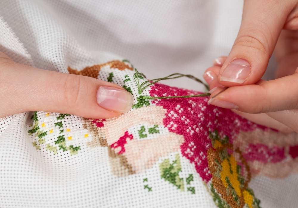 How To Cover Back Of Embroidery On Clothes