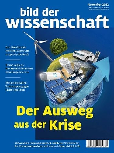 Cover: Bild der Wissenschaft Magazin No 11 November 2022