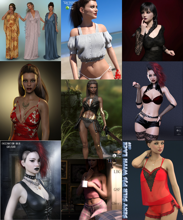 Renderosity Bundle 07102019 Part 3 Renderosity Bundle 07102019 Part 3