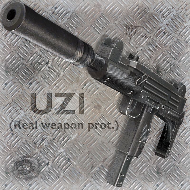UZI Submachine Gun with Silencer
