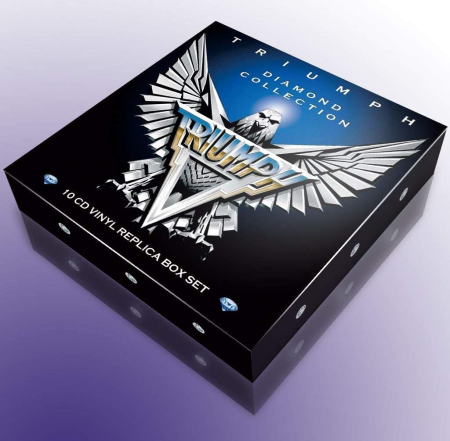 Triumph - Diamond Collection [10 CD Vinyl Replica Box Set] (2010) MP3