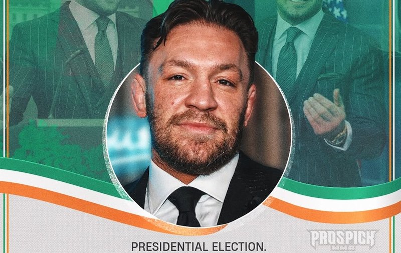 26.00 е коефициентът за Конър Макгрегър да спечели изборите за президент