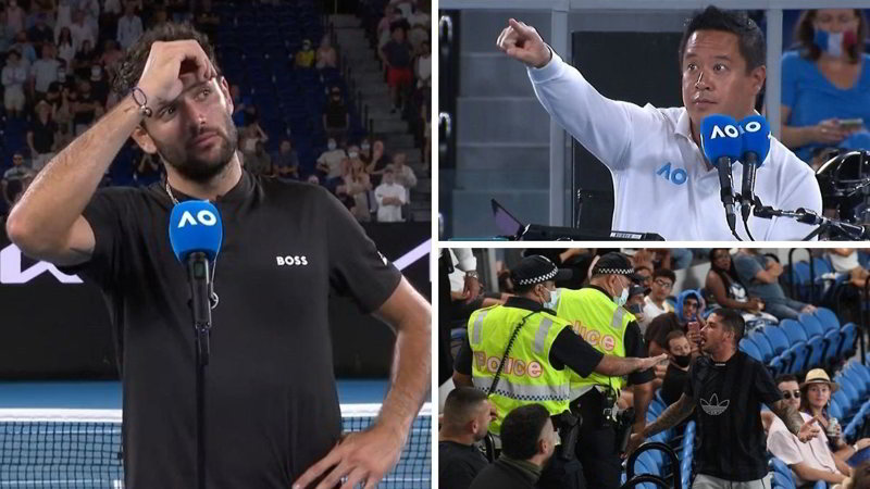 Berrettini australian open 2022 streaming gratis