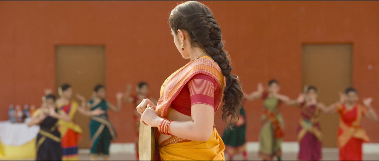 Nivetha Thomas- [SNASP] Busty ASS & Navel Sip scene -Ninnu Kori  (60)