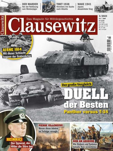 Cover: Clausewitz Magazin f&uuml;r Milit&auml;rgeschichte No 03 2023