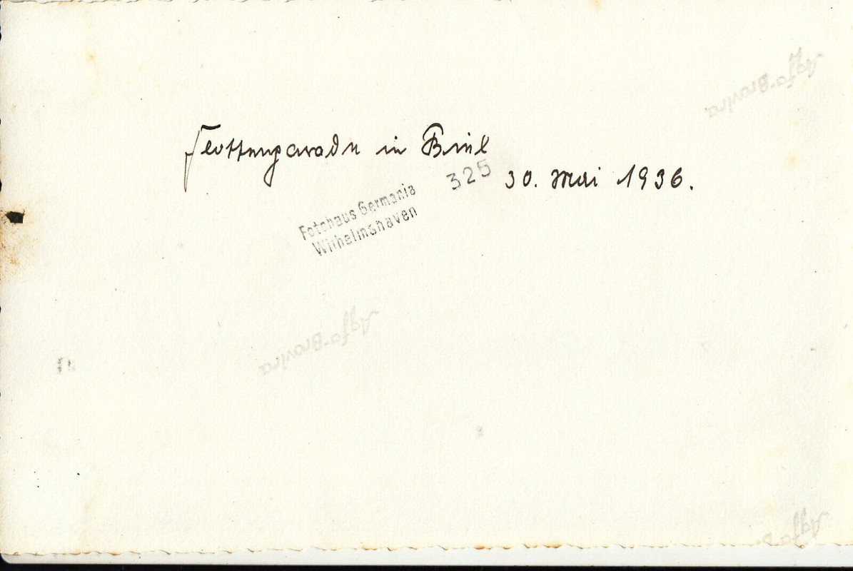 Foto KM Soldat Panzerschiff Deutschland Flottenparade Kiel Schlachtschiff G348 (2)