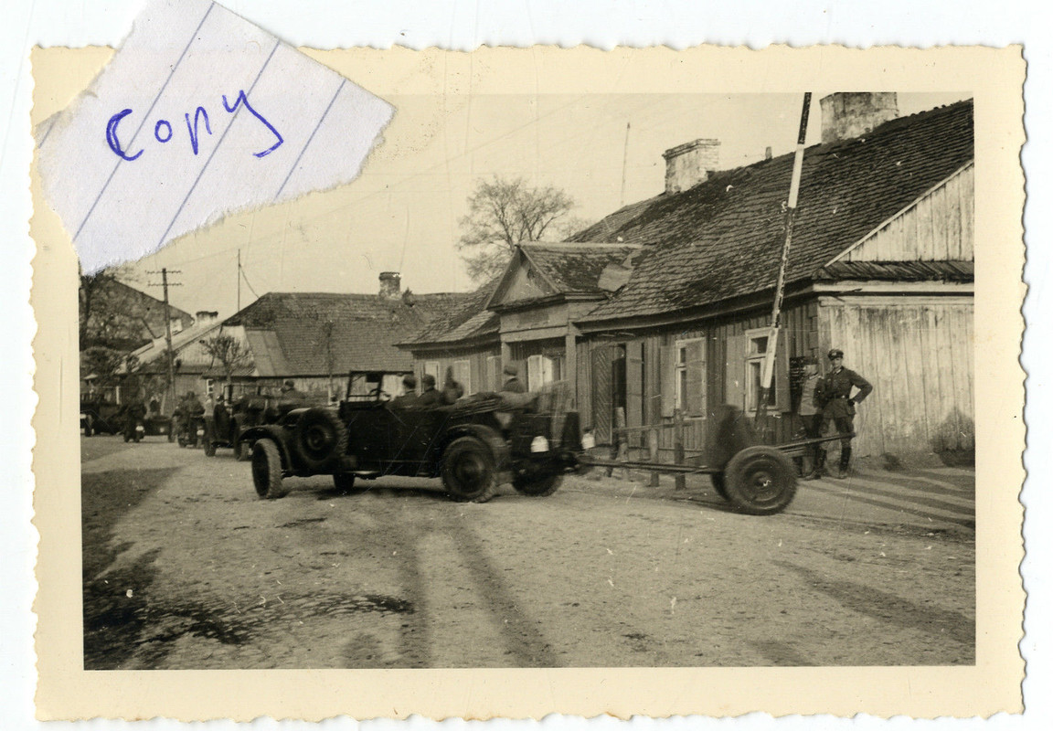 Org. Foto Kfz Pak Ortsangabe Panzer Abwehr Rückz