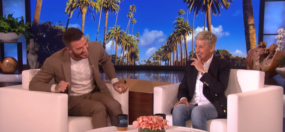 David Beckham dan Ellen