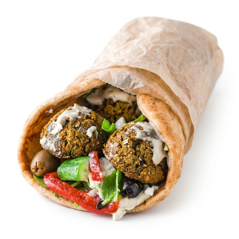 Rollo De Falafel