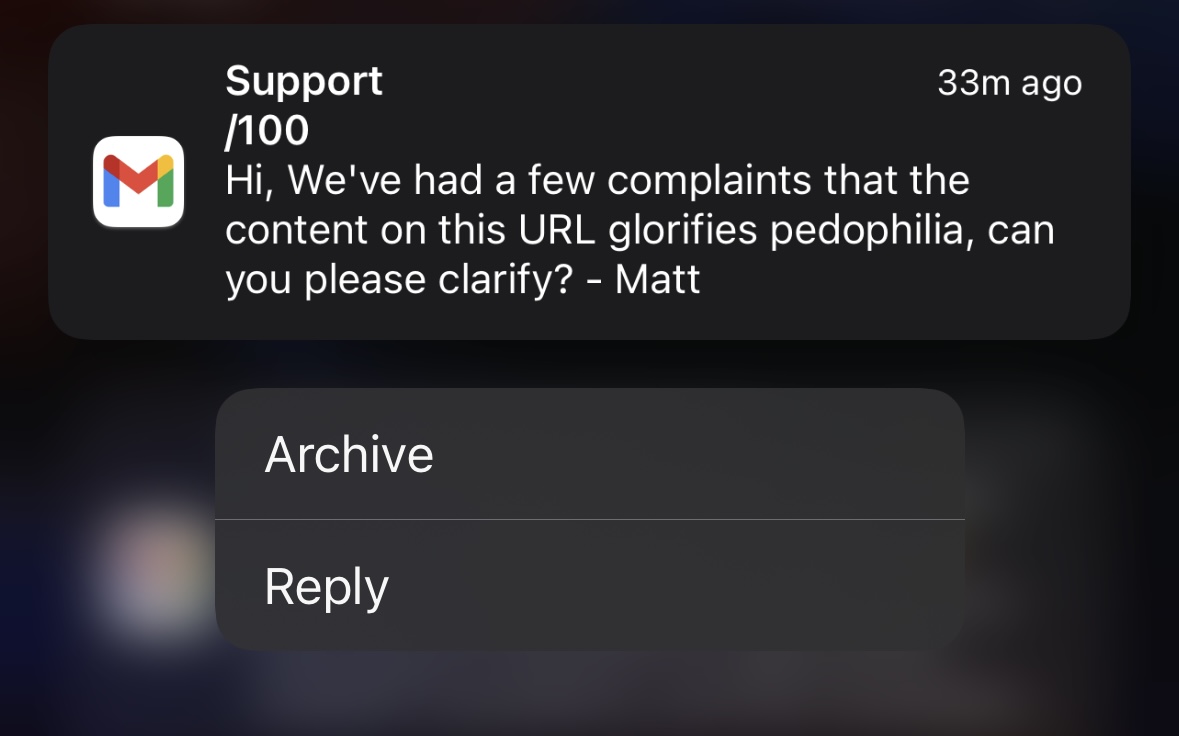a