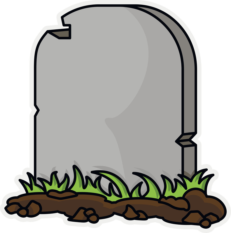 tombstone-in-the-cemetery-during-halloween-vector