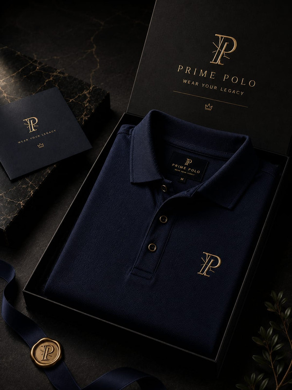 Prime Polo Navy | Premium PK Cotton Polo