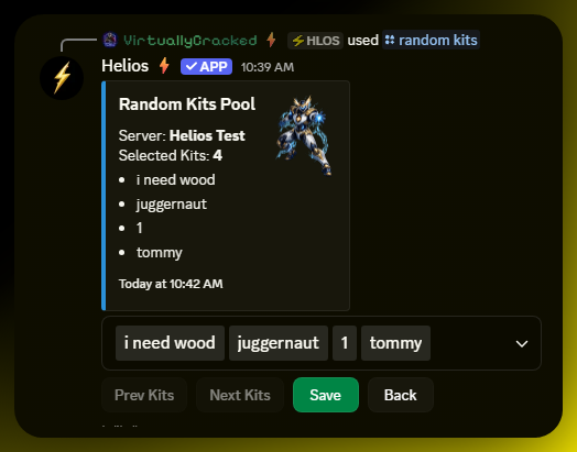 random kits