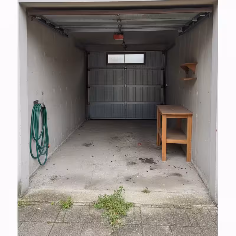 Garaż po porządkowaniu