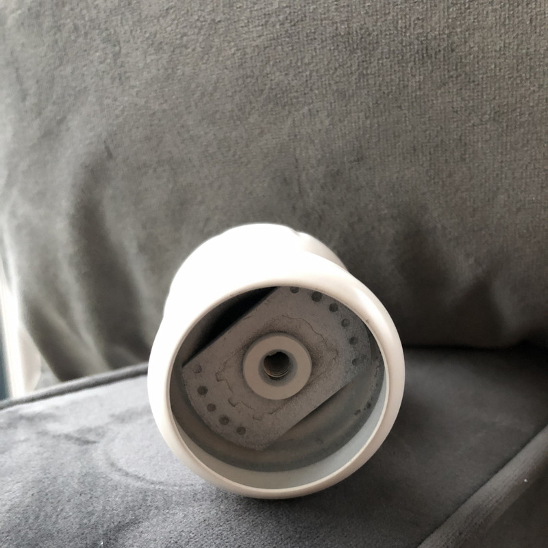 Ikea Leirvik Bed Knob White Metal