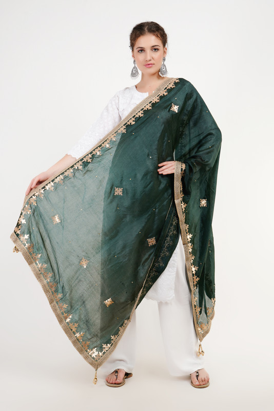 Sciarpa stola Way2Like Art seta Dupatta dolce Arif design sciarpe hijab designer - Foto 17 di 45