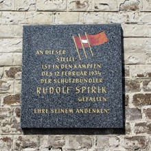 Gedenktafel Rudolf Spirik