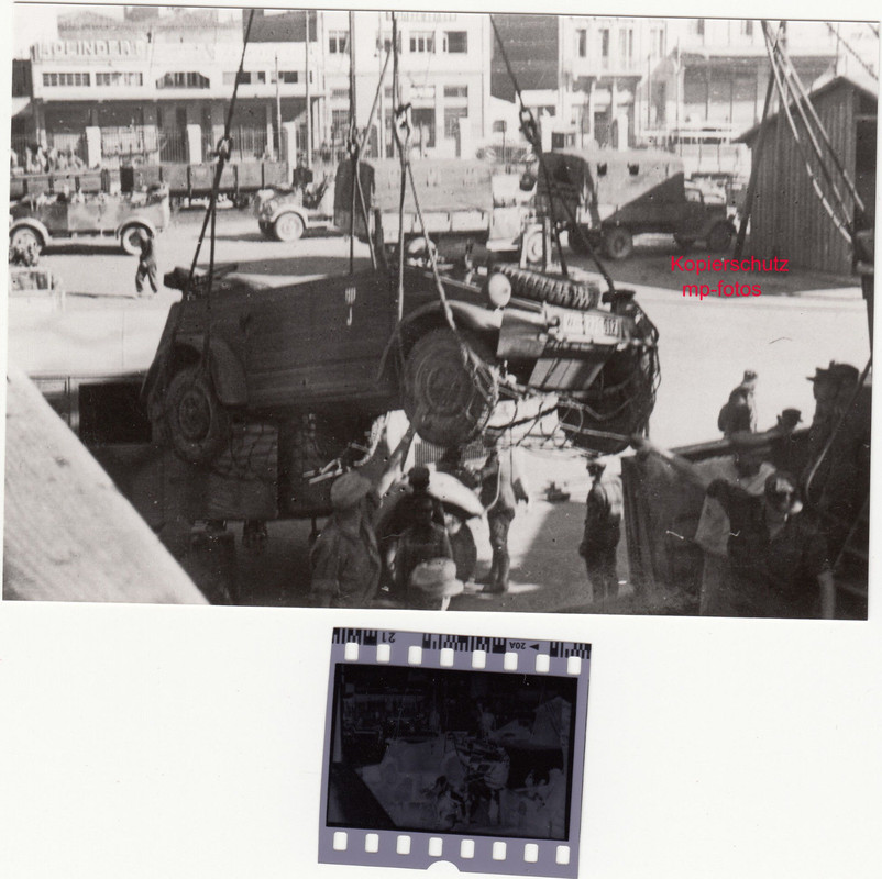 Negativ Fahrzeug Kübelwagen Tropen Italien2