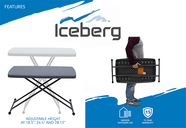 Get a Free Iceberg IndestrucTable TryaBox to Test (100 Available) Get a Free Iceberg IndestrucTable TryaBox to Test (100 Available)