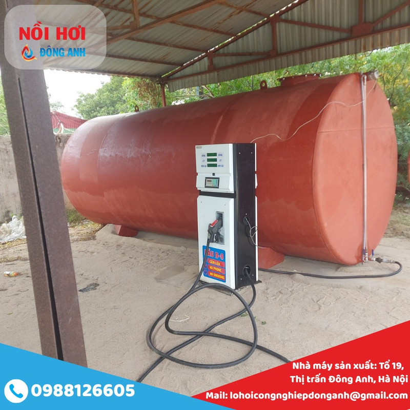 bồn chứa dầu 18m3