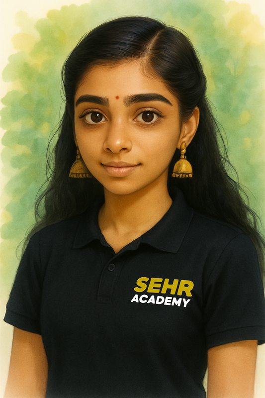 Gayathri — Origin Batch, Class 11 Science student at Sehr Academy