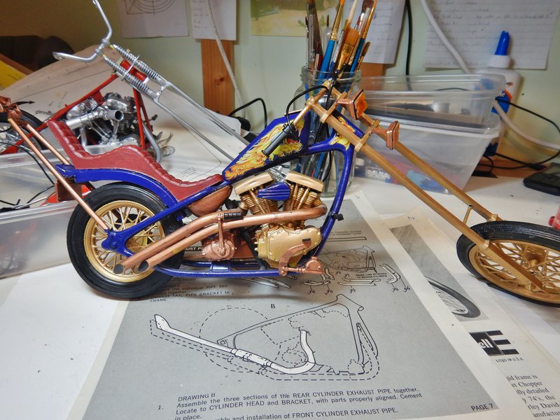 Harley Davidson Motorcycle1200C Sportster Revell 07901