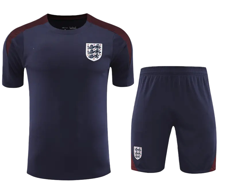 2425 England Training clothes suit Short sleeve Fan version