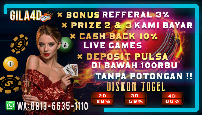 GILA 4D Angka Togel Online