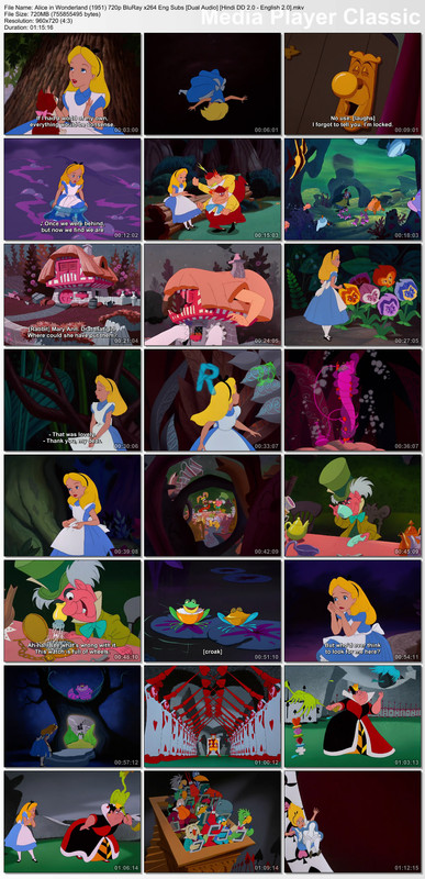Alice in Wonderland (1951) 720p Thumbs