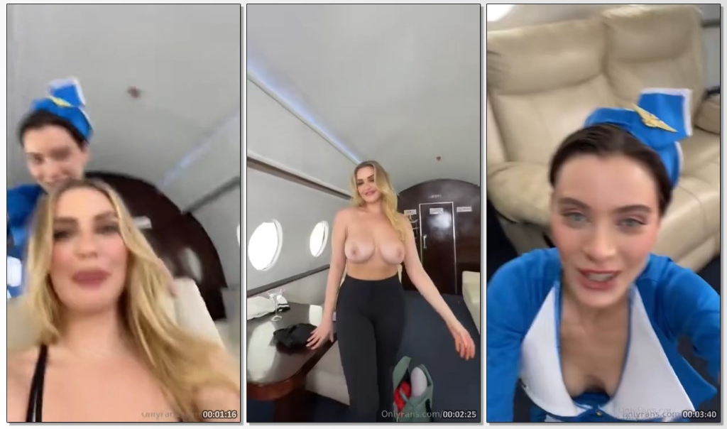 Lana Rhoades Mia Malkova Stewardess OnlyFans