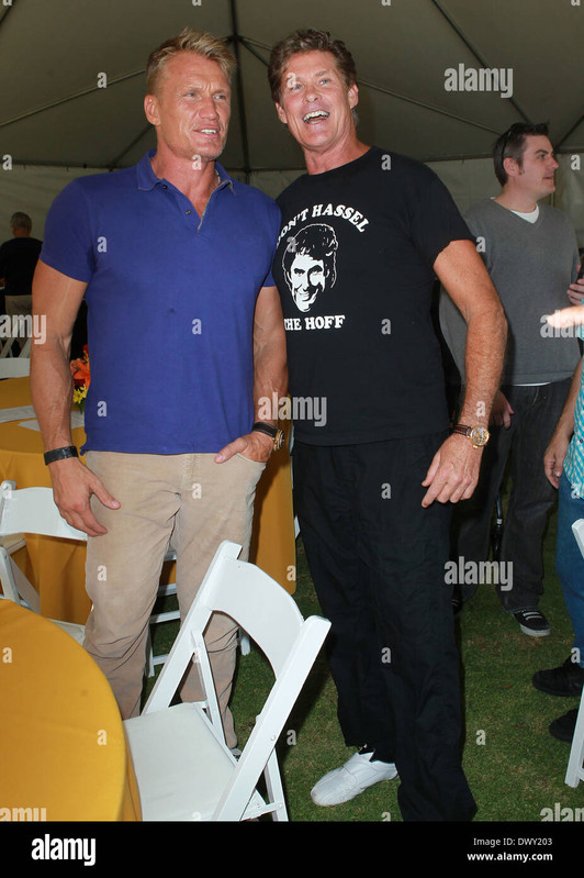 dolph lundgren david hasselhoff celebrity golf tournament to benefit DWY203