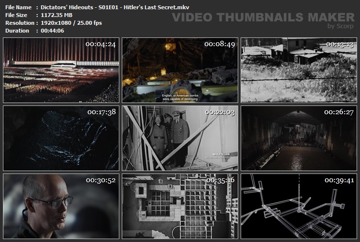 Dictators' Hideouts - S01E01 - Hitler's Last Secret.mkv