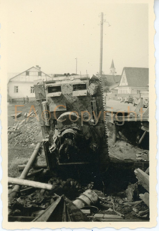 Panzer III Tank Kämpfe Russland Foto