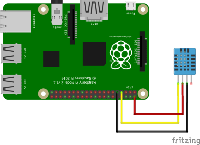 Wiring DHT11 to Raspberry pi