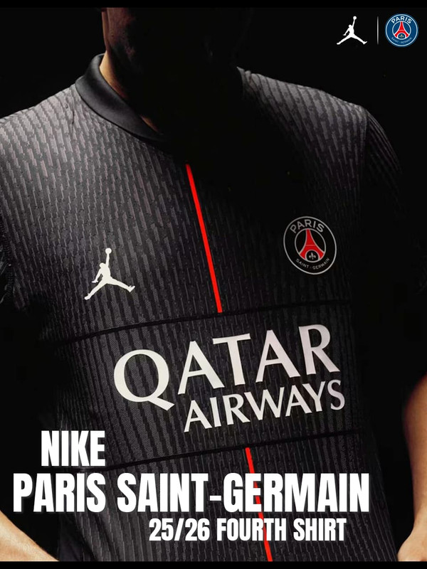 PSG Fourth Jersey Player Version Mobile Slide