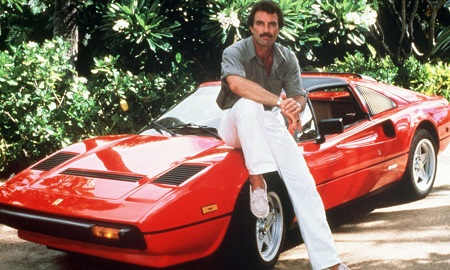 Tom with his 1984 Ferrari 308 GTS