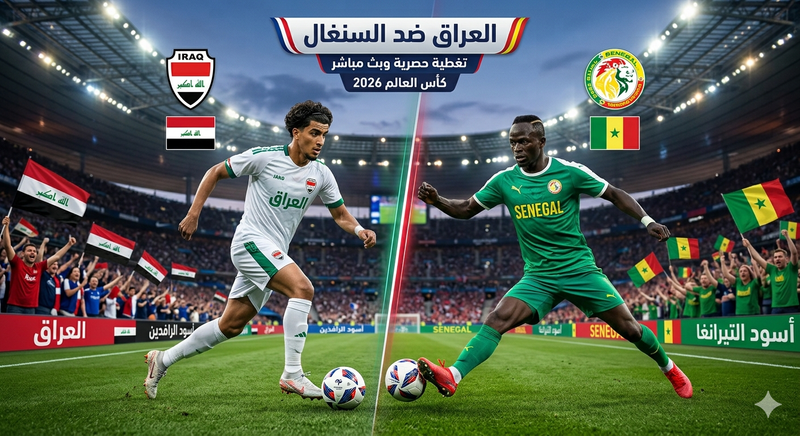 Iraq vs Senegal Live Stream World Cup 2026
