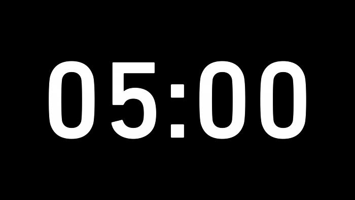Fondo Transparente Vínculo — Cuenta Regresiva de 5 Minutos sin Fondo