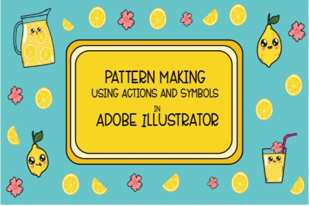 Actions and Symbols in Illustrator to Help with Pattern Making