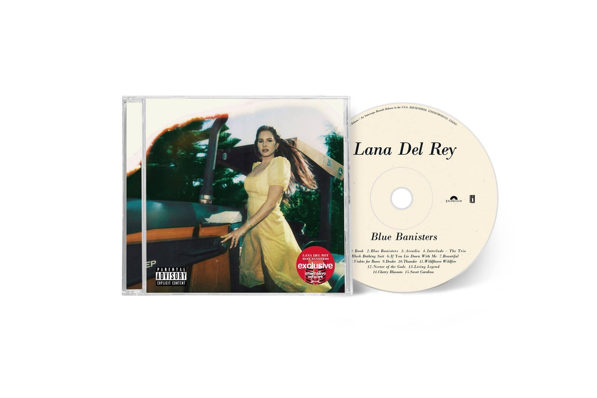 Lana Del Rey Blue Banisters Target Exclusive LP Vinyl Red - ES